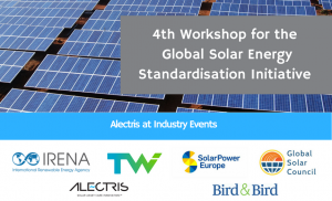 Alectris at Global Solar Energy Standardisation Initiative