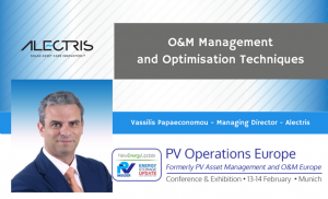Alectris at PV Operations Europe