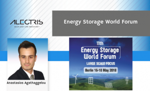 Alectris solar O&M team at Energy Storage World Forum 2018
